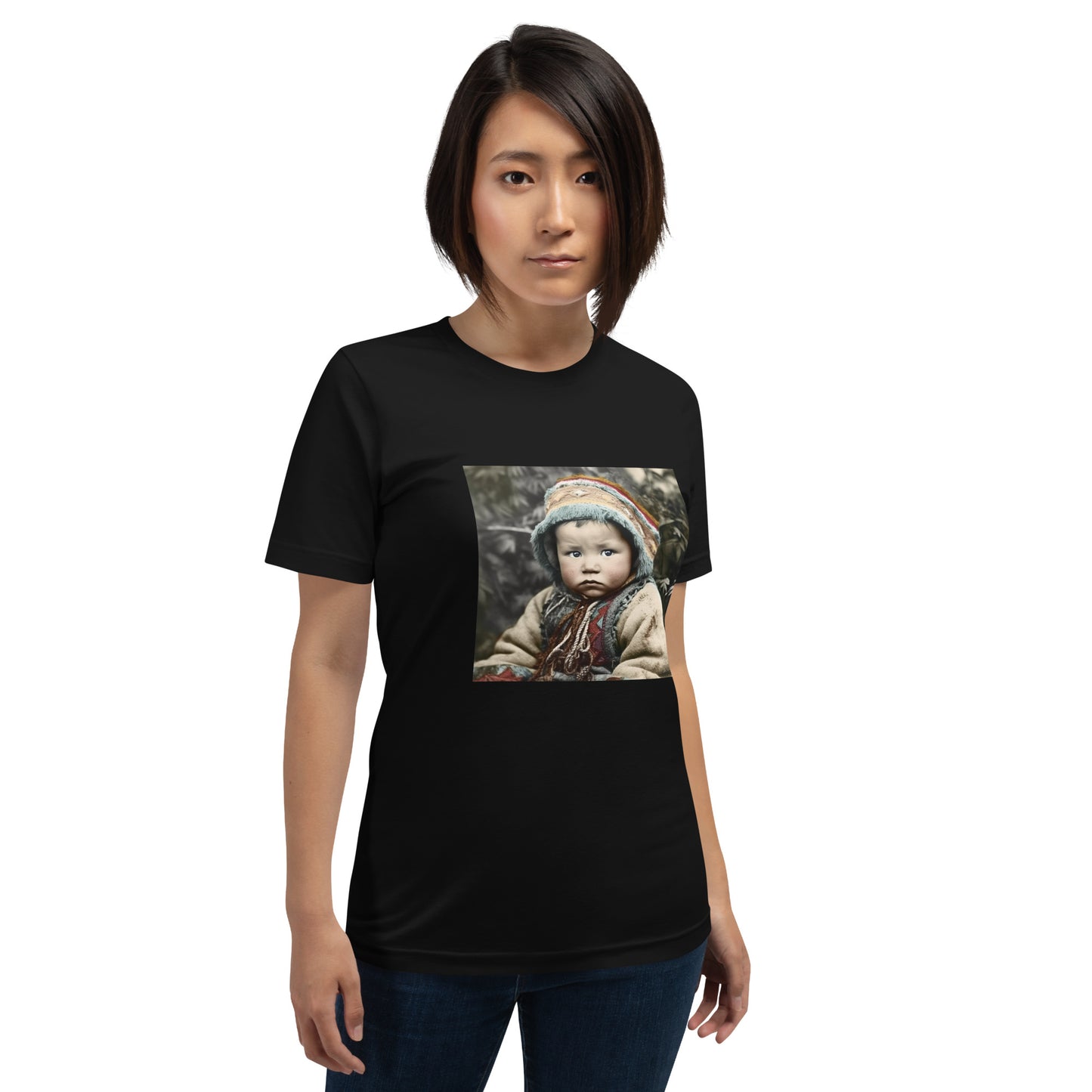 T-Shirt Unisex / Airlume Cotton / Portrait Koelbjerg Child I