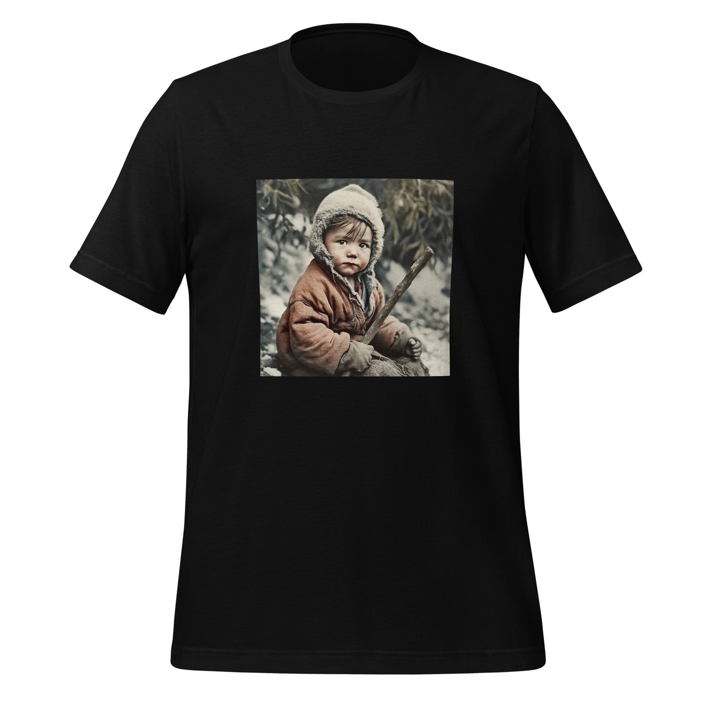 T-Shirt Unisex / Airlume Cotton / Portrait Ötzi Tisenjoch I