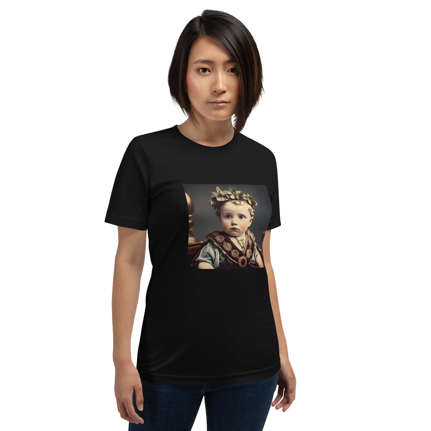 T-Shirt Unisex / Airlume Cotton / Portrait Gaius Julius I