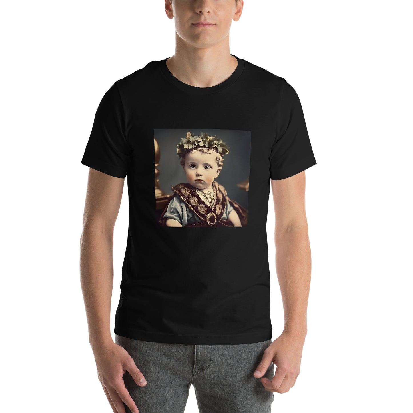 T-Shirt Unisex / Airlume Cotton / Portrait Gaius Julius I