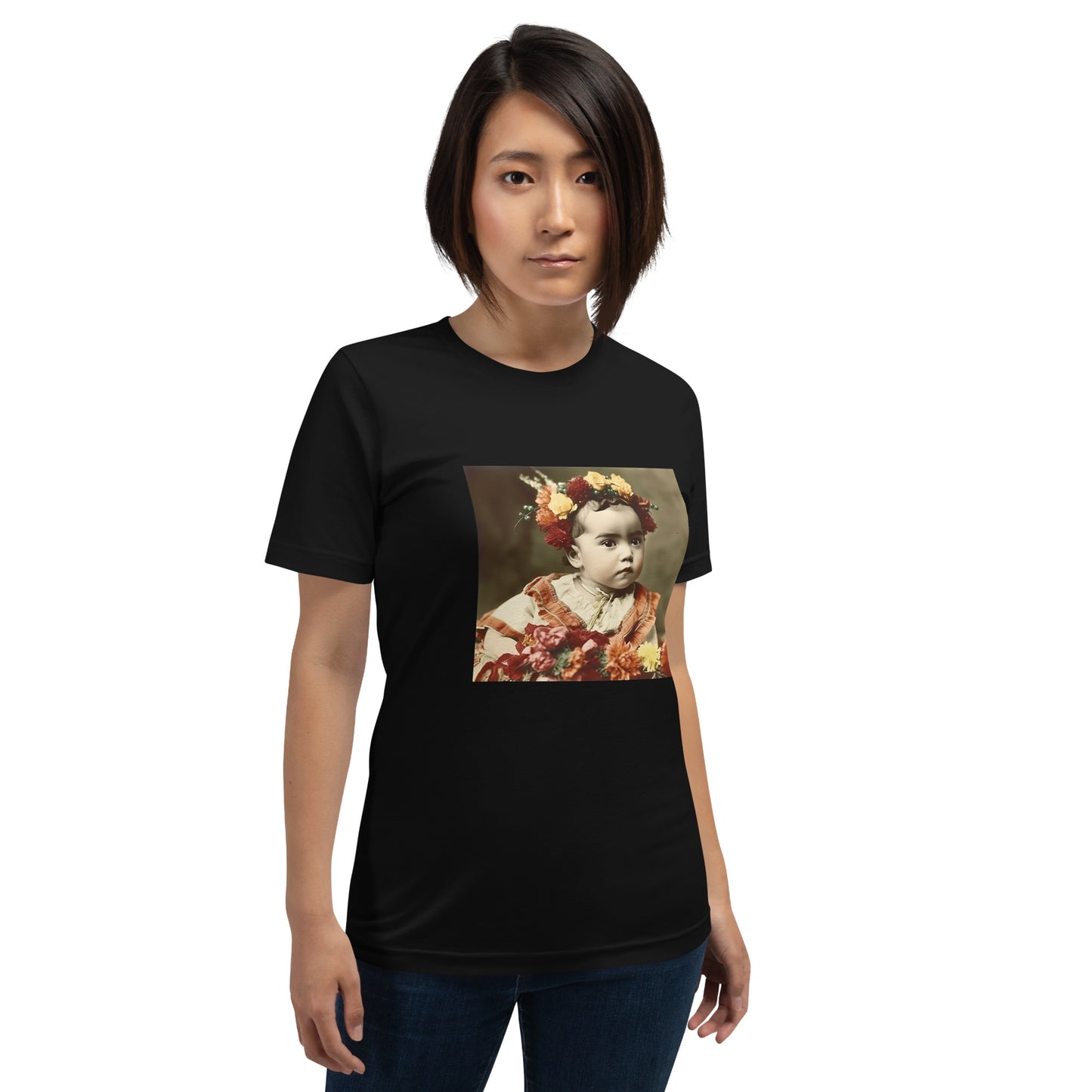 T-Shirt Unisex / Airlume Cotton / Portrait Magdalena Frida I