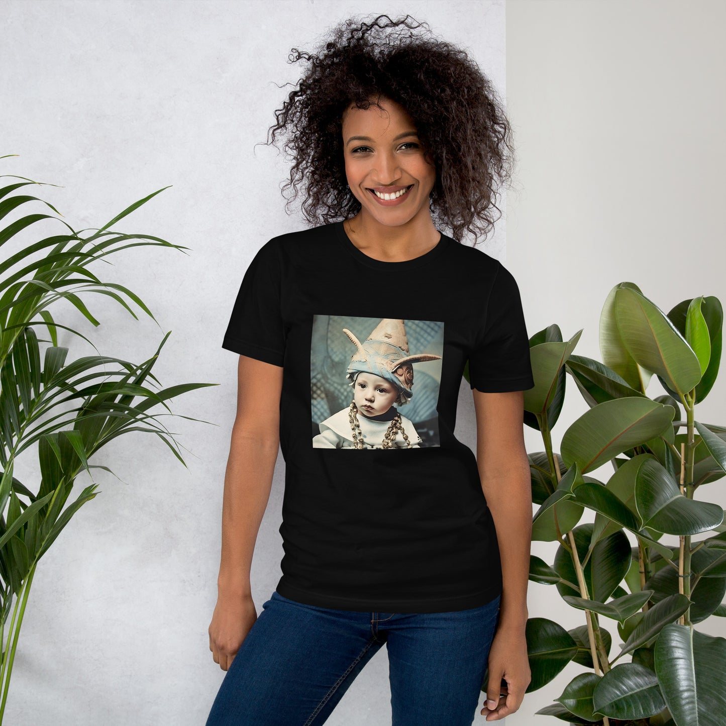 T-Shirt Unisex / Airlume Cotton / Portrait Akhenaten Amenhotep II