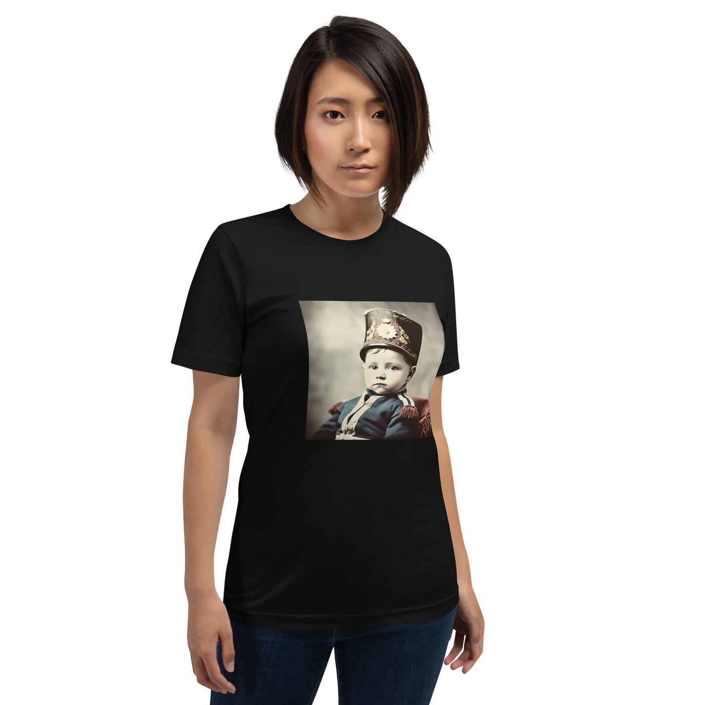 T-Shirt Unisex / Airlume Cotton / Portrait Napoleon Carlo III