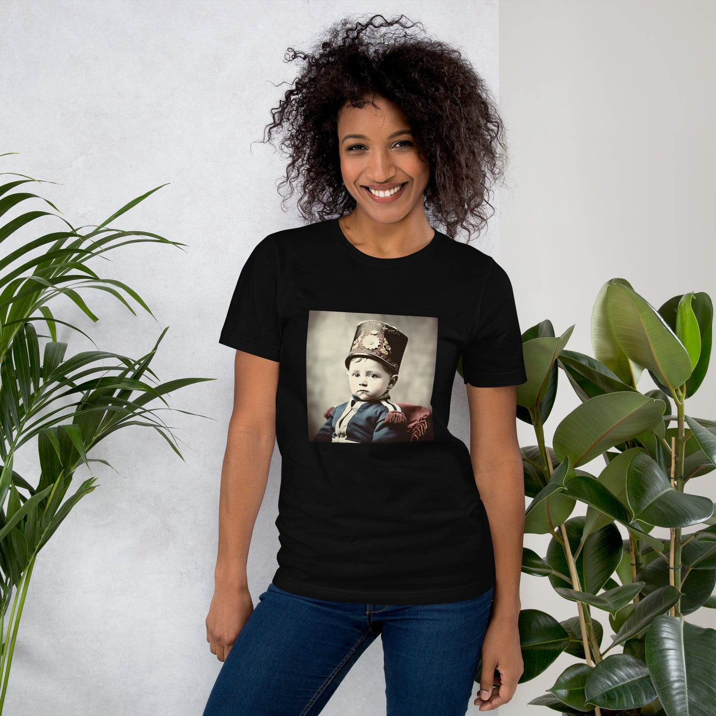 T-Shirt Unisex / Airlume Cotton / Portrait Napoleon Carlo III