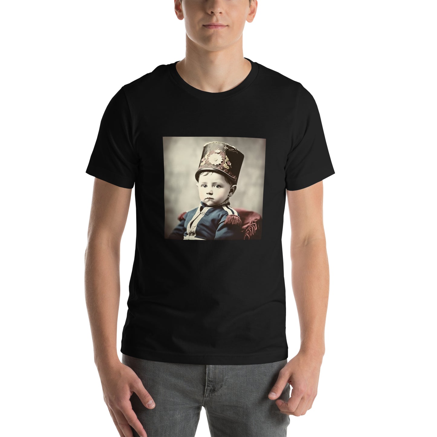 T-Shirt Unisex / Airlume Cotton / Portrait Napoleon Carlo III