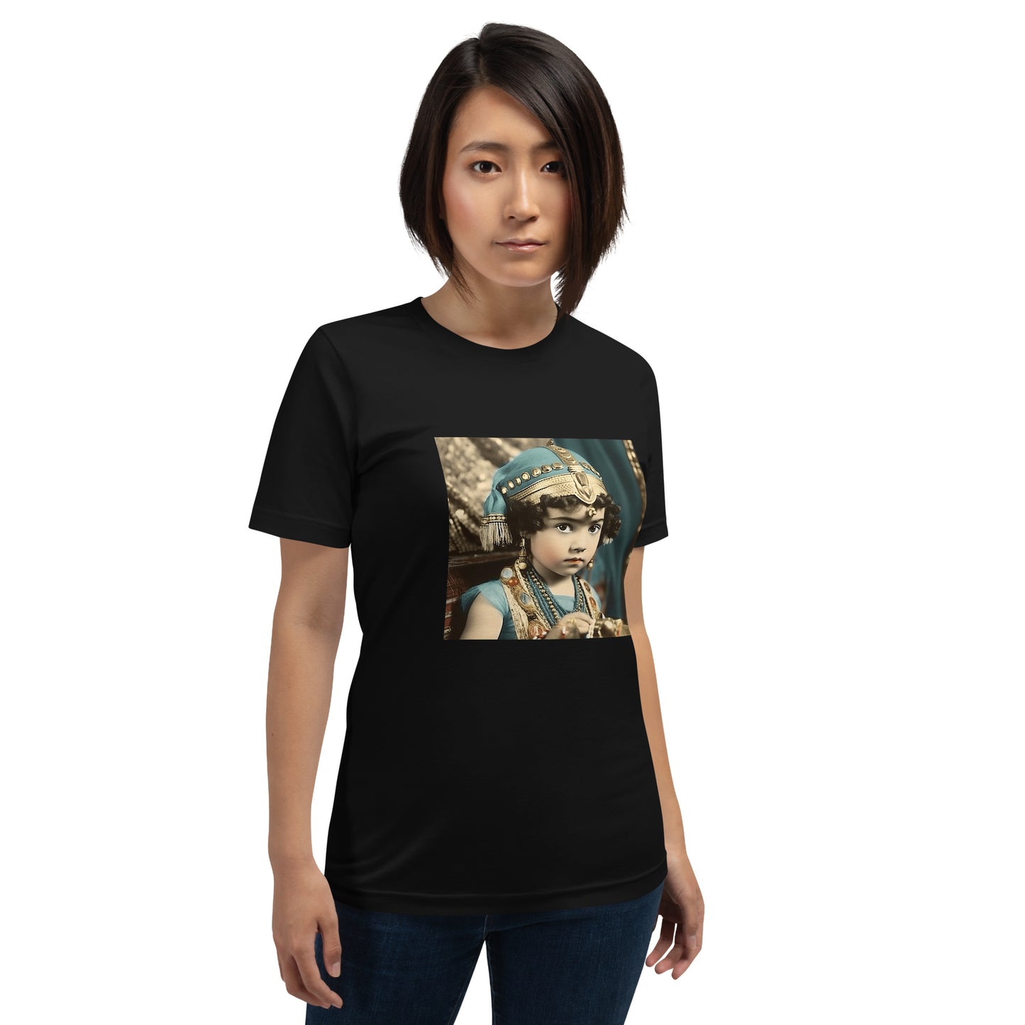 T-Shirt Unisex / Airlume Cotton / Portrait Cleopatra Philopator II