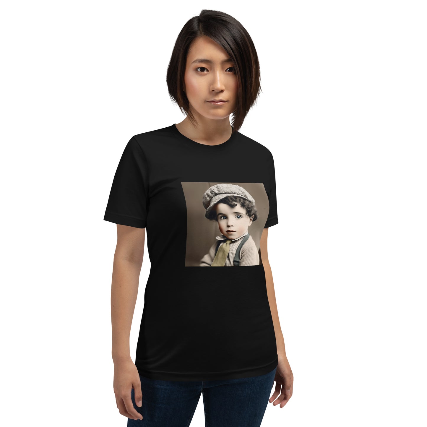 T-Shirt Unisex / Airlume Cotton / Portrait Charles 'Charlie' Spencer III