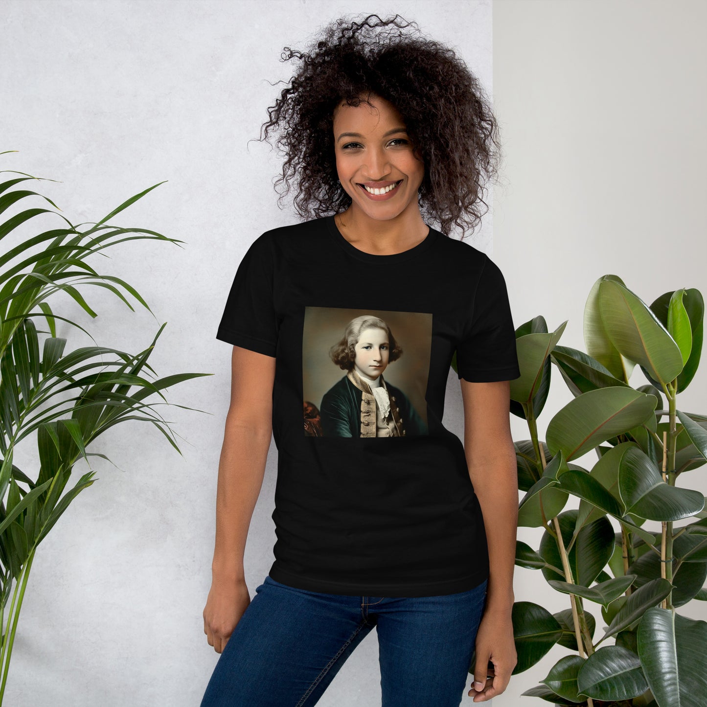 T-Shirt Unisex / Airlume Cotton / Portrait George Augustine I