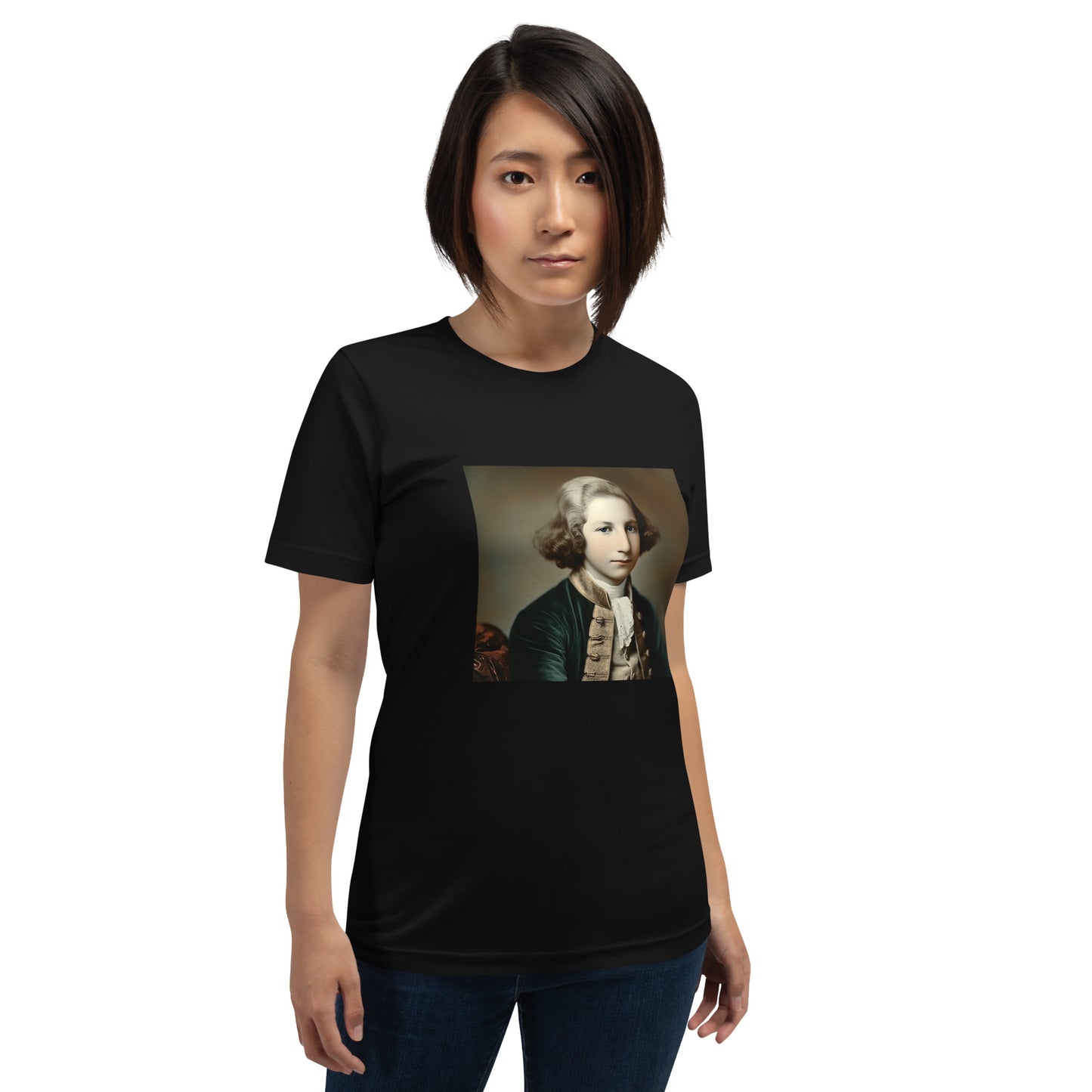 T-Shirt Unisex / Airlume Cotton / Portrait George Augustine I