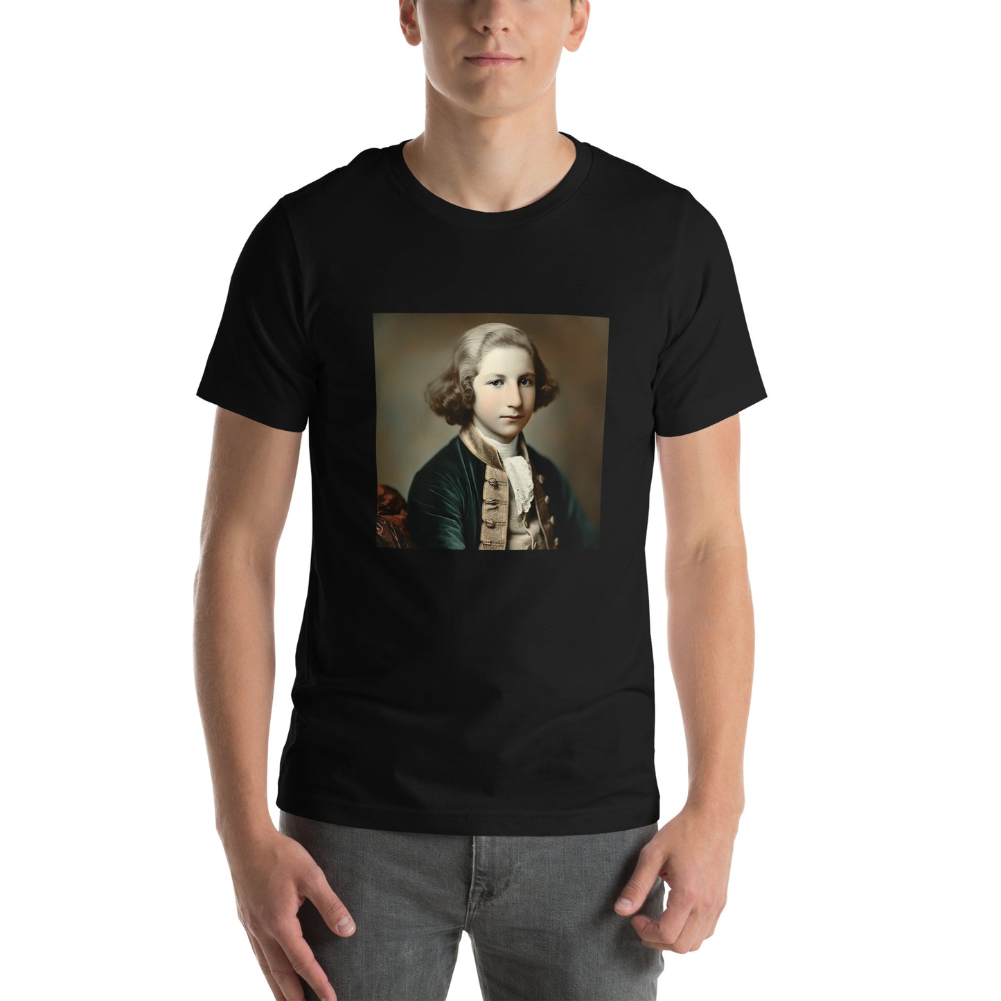 T-Shirt Unisex / Airlume Cotton / Portrait George Augustine I