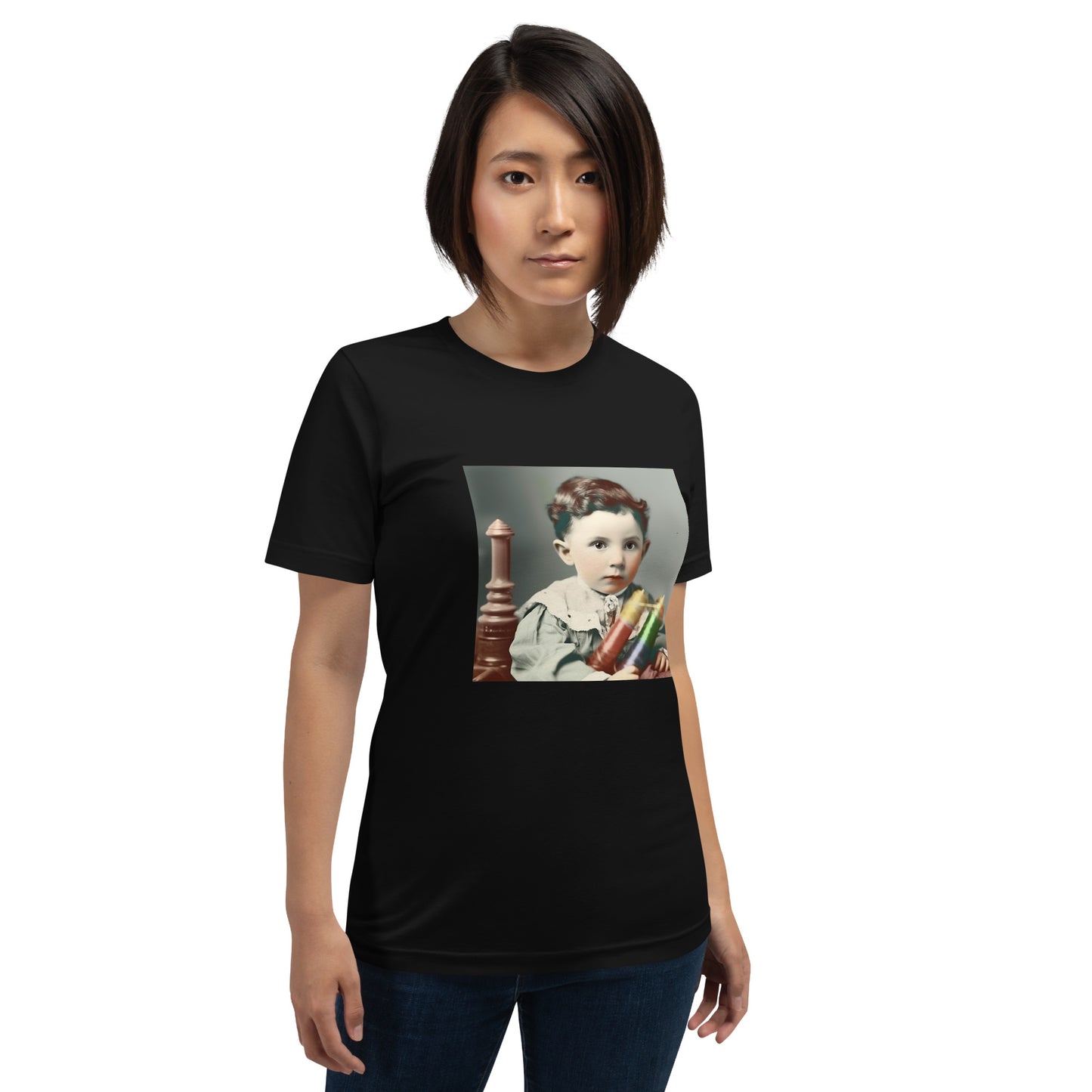 T-Shirt Unisex / Airlume Cotton / Portrait Nikola Milutin I