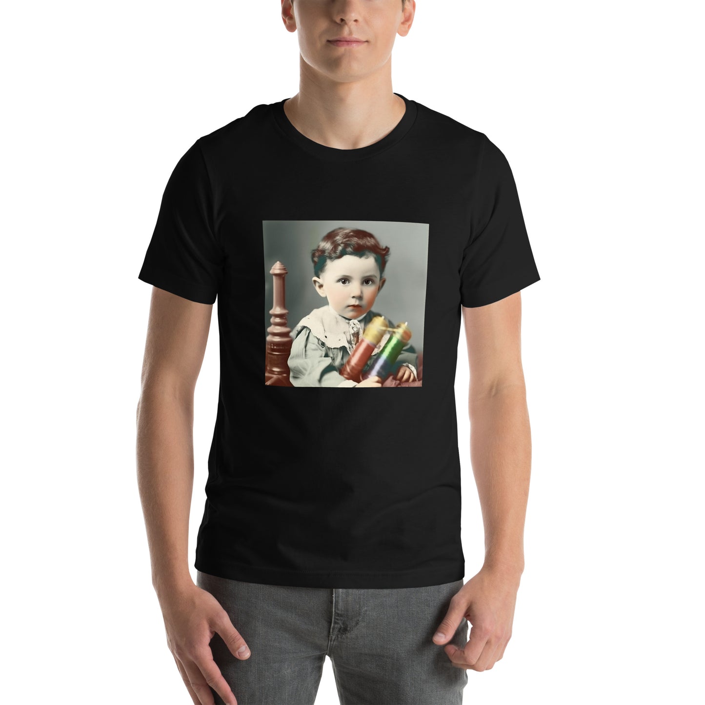 T-Shirt Unisex / Airlume Cotton / Portrait Nikola Milutin I