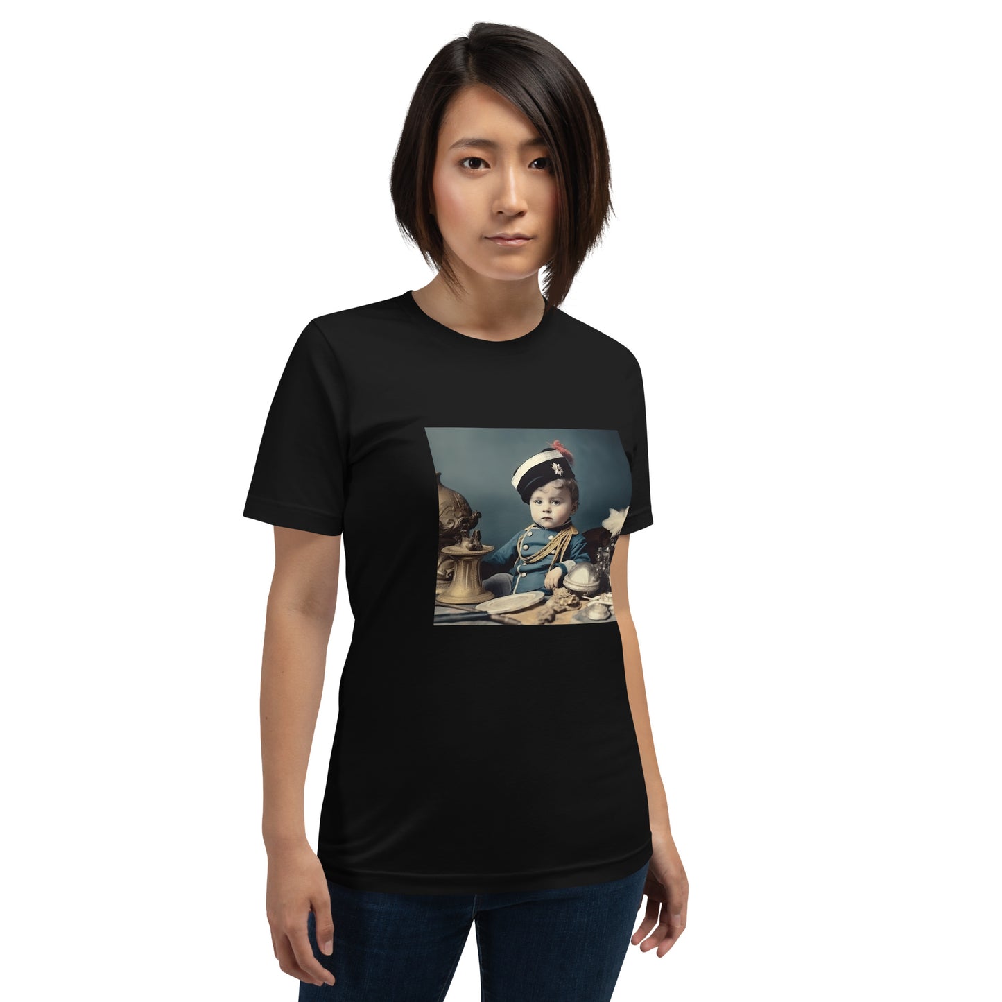 T-Shirt Unisex / Airlume Cotton / Portrait Napoleon Carlo VIII