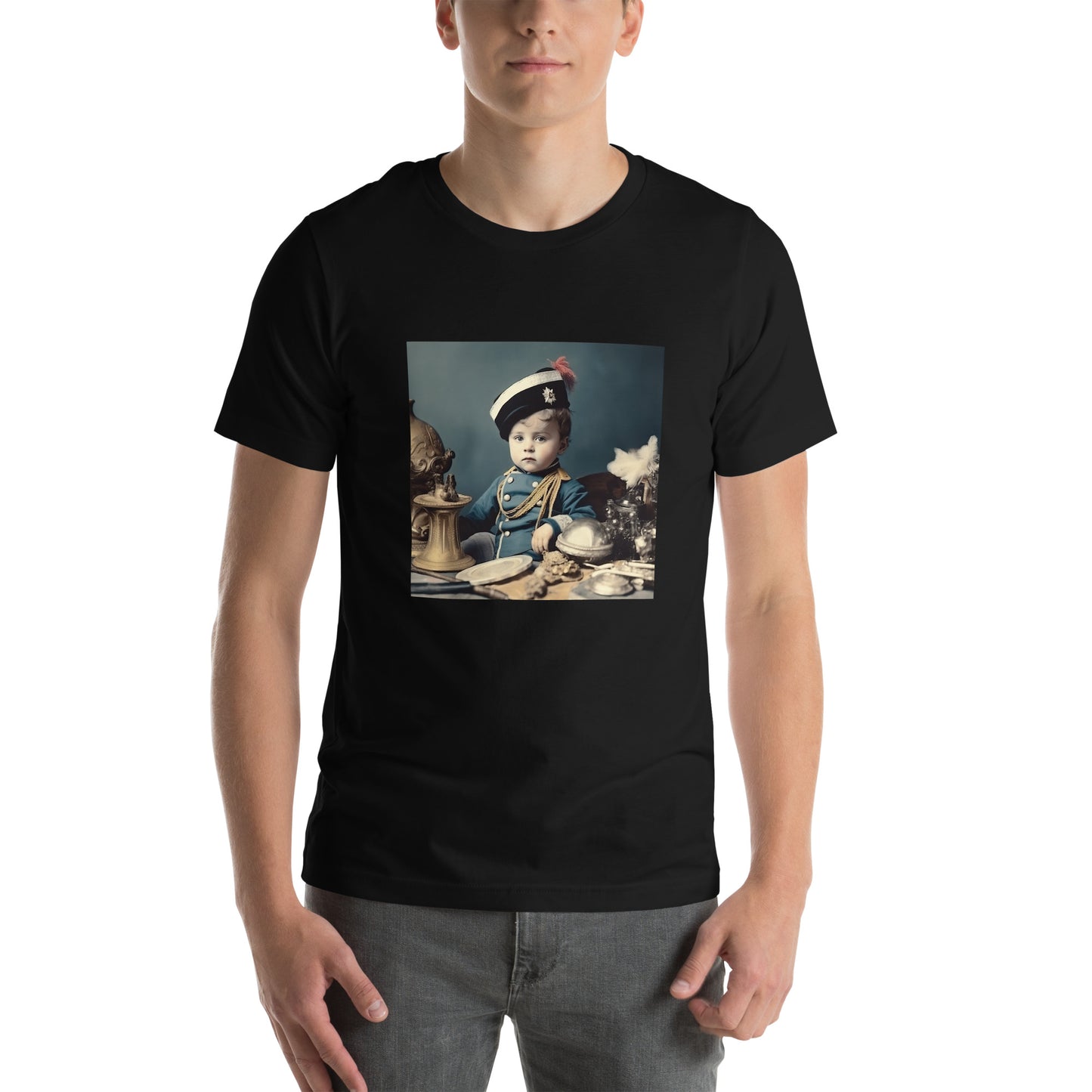 T-Shirt Unisex / Airlume Cotton / Portrait Napoleon Carlo VIII