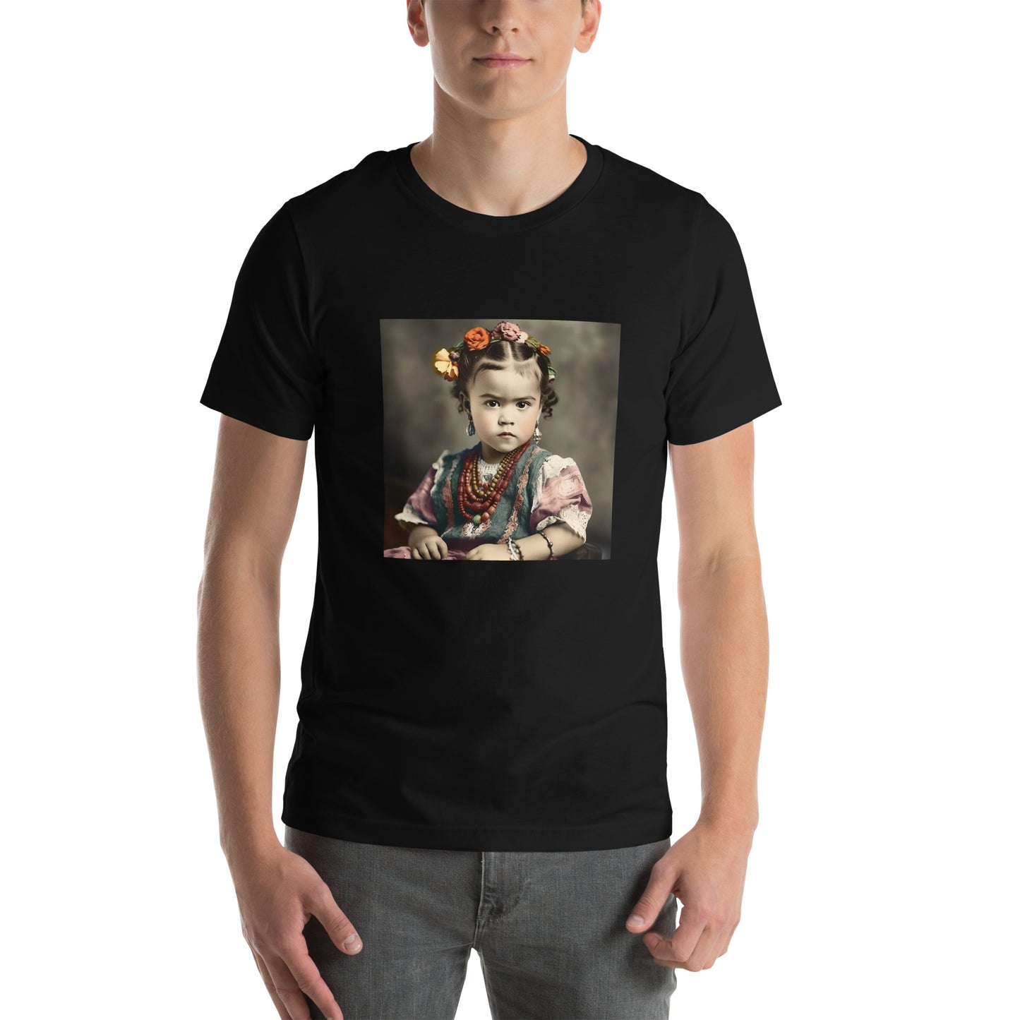 T-Shirt Unisex / Airlume Cotton / Portrait Magdalena Frida VIII