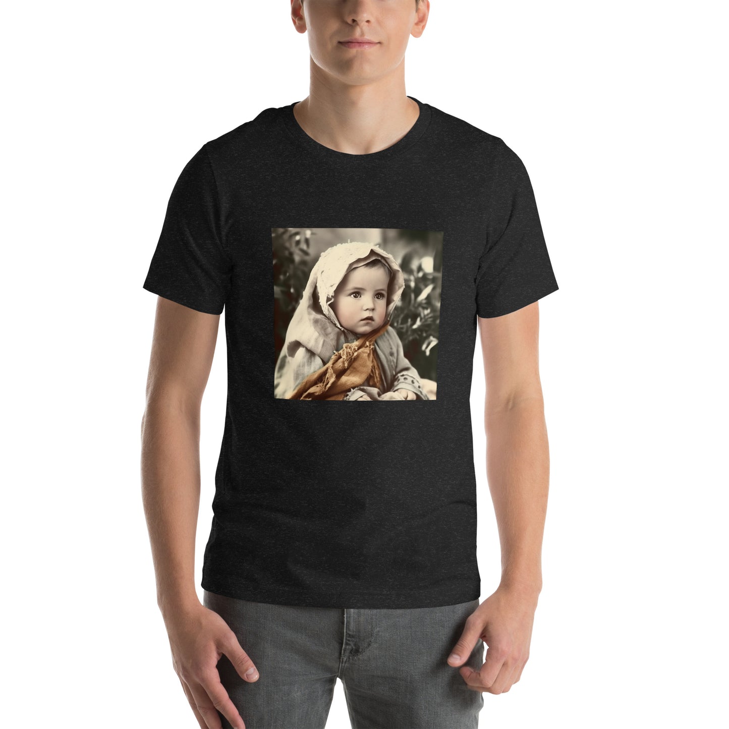 T-Shirt Unisex / Airlume Cotton / Portrait Jesus Nazareth I