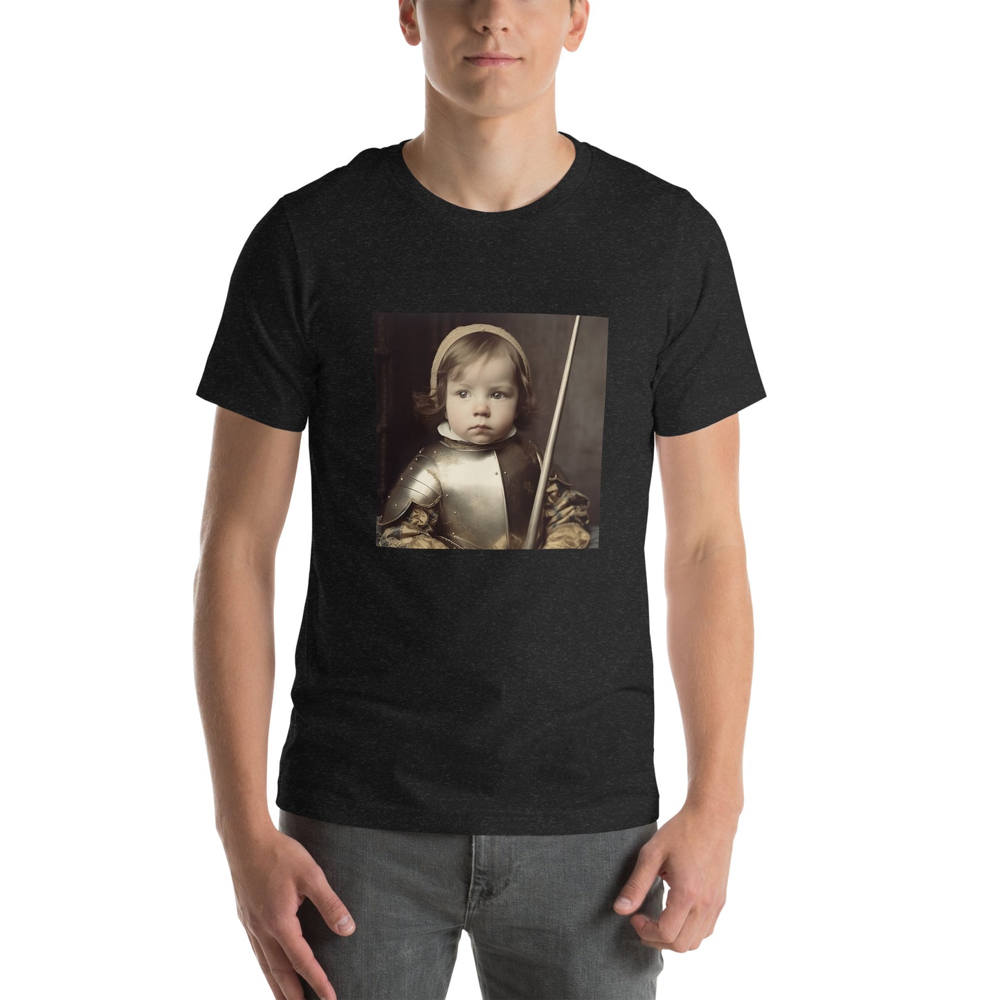 T-Shirt Unisex / Airlume Cotton / Portrait Jeanne 'Joan' Arc II