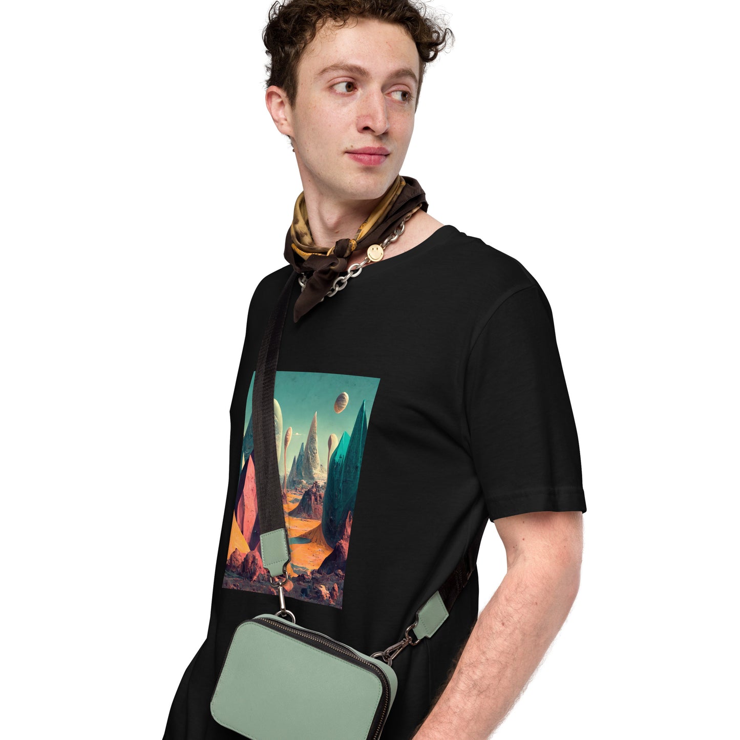 T-Shirt Unisex / Airlume Cotton / Exoplanet #3