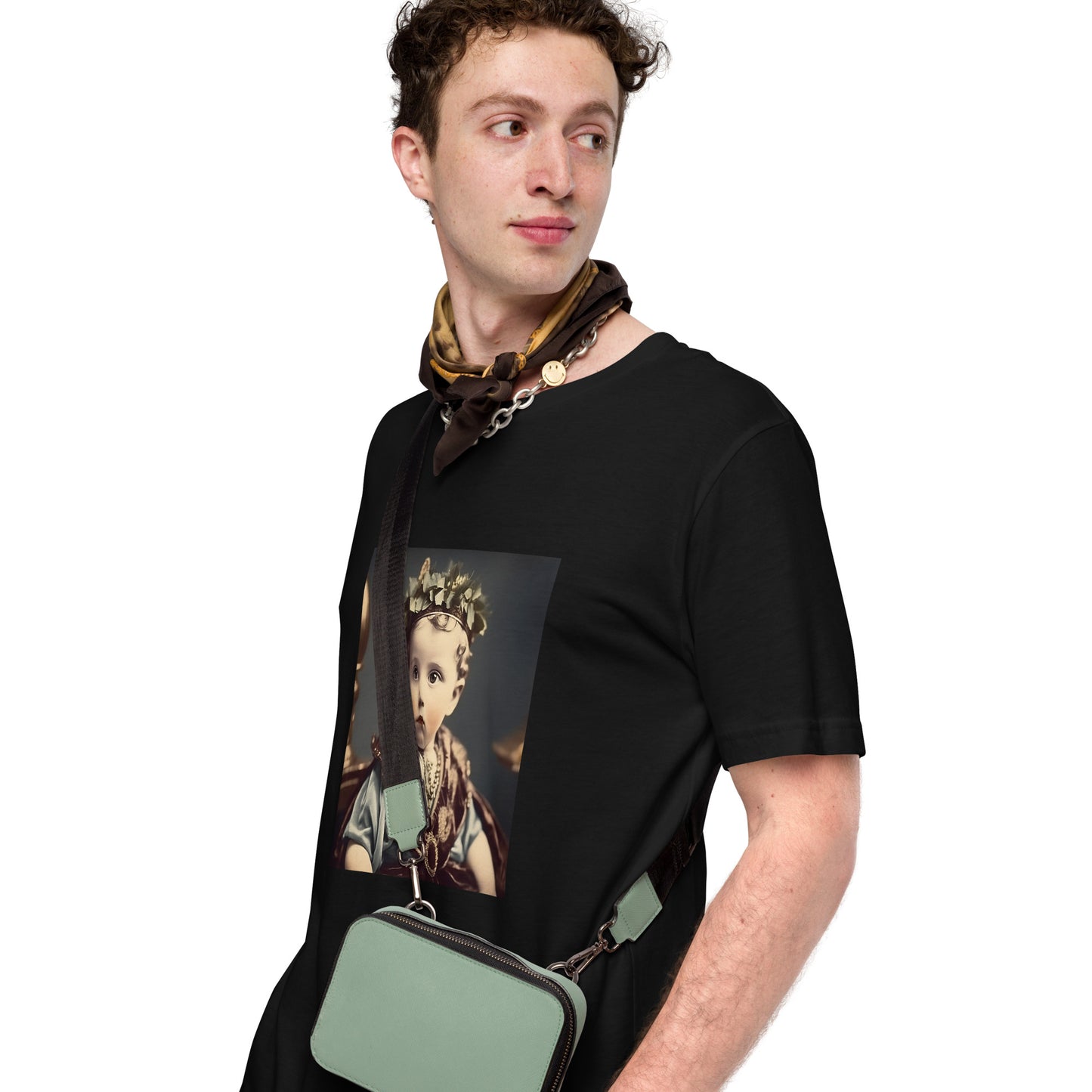 T-Shirt Unisex / Airlume Cotton / Portrait Gaius Julius I