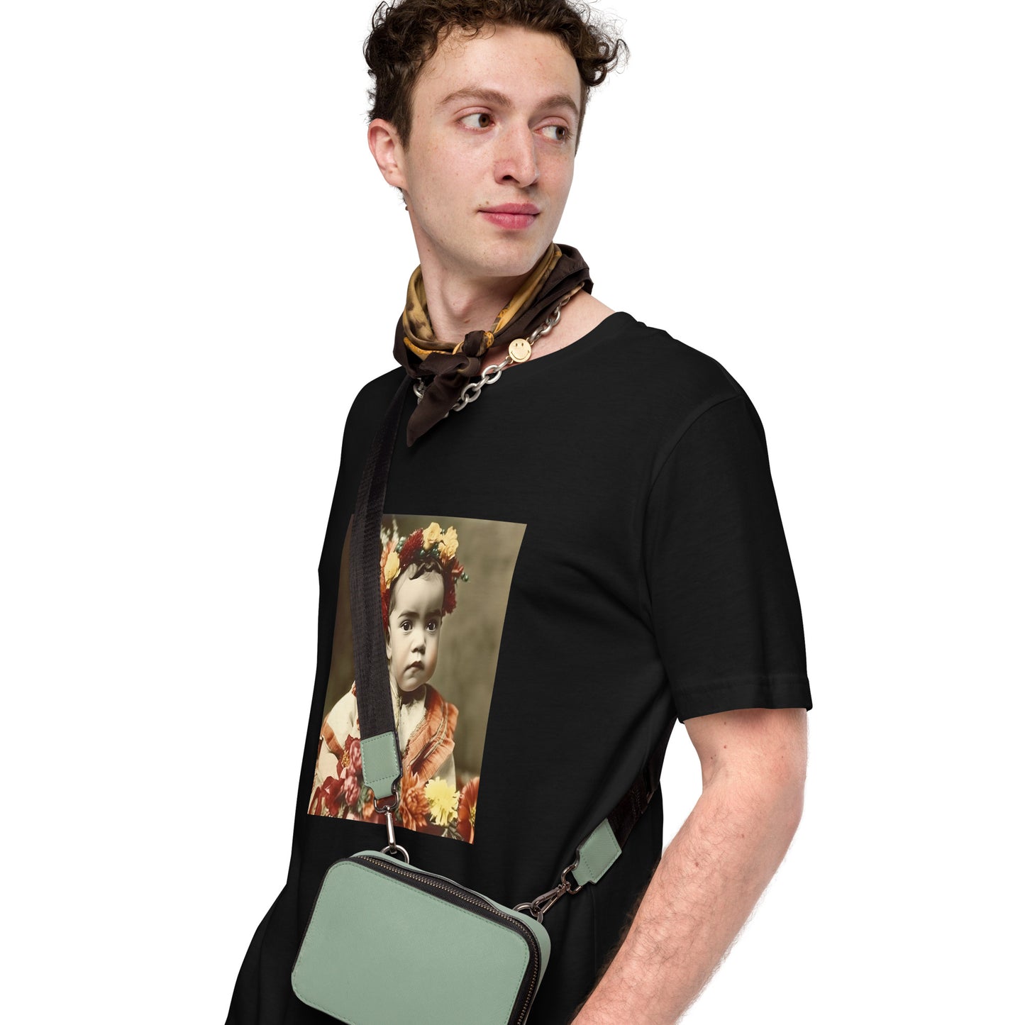 T-Shirt Unisex / Airlume Cotton / Portrait Magdalena Frida I