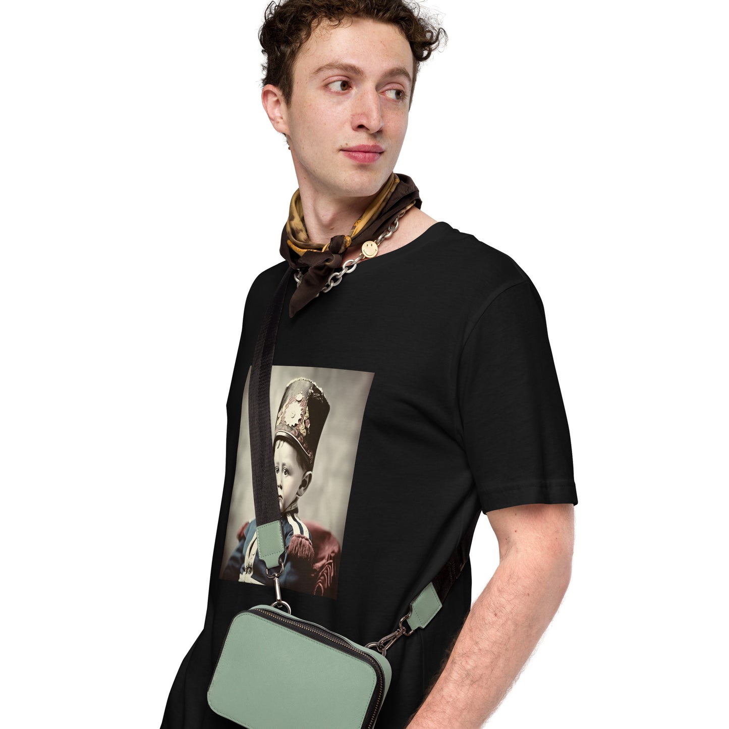 T-Shirt Unisex / Airlume Cotton / Portrait Napoleon Carlo III