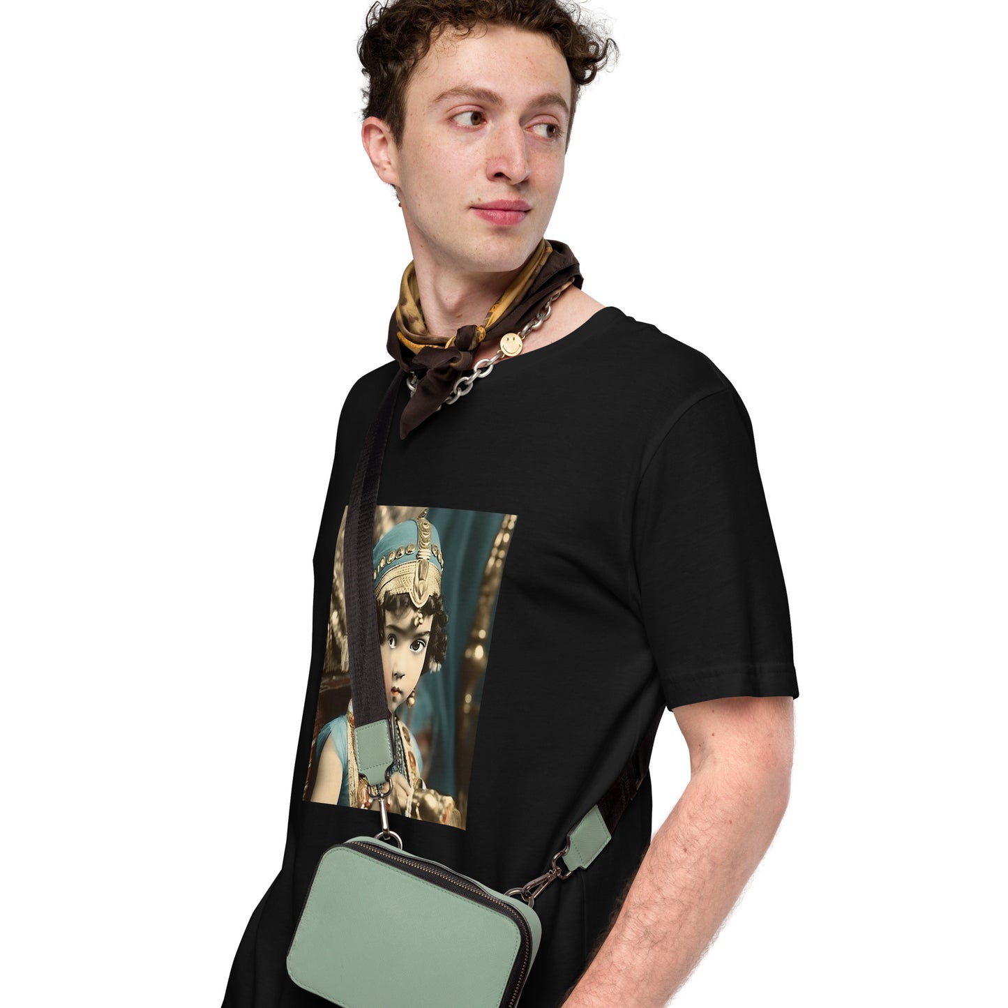 T-Shirt Unisex / Airlume Cotton / Portrait Cleopatra Philopator II