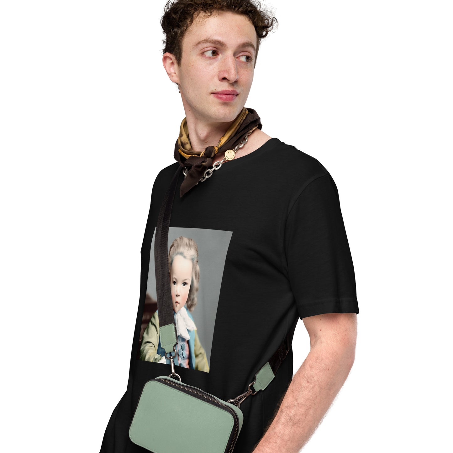 T-Shirt Unisex / Airlume Cotton / Portrait Johann Sebastian V