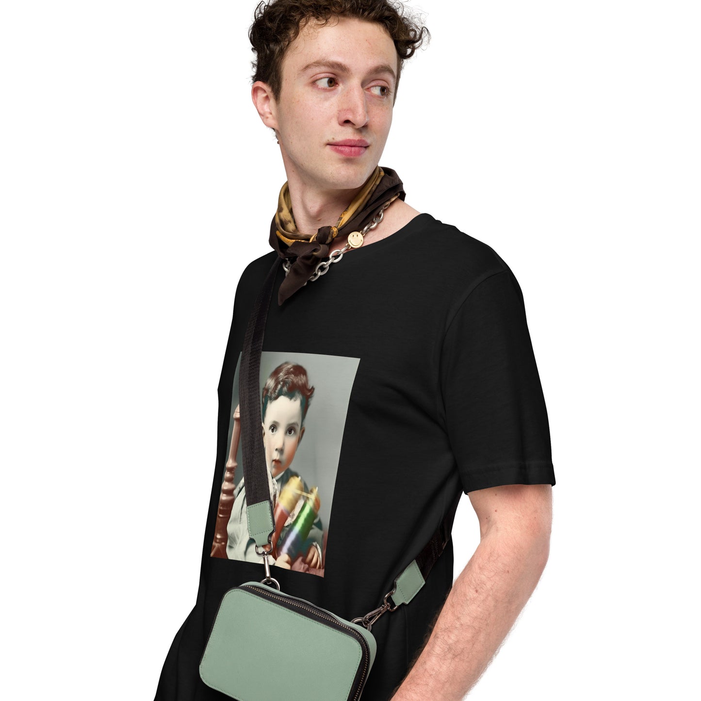 T-Shirt Unisex / Airlume Cotton / Portrait Nikola Milutin I