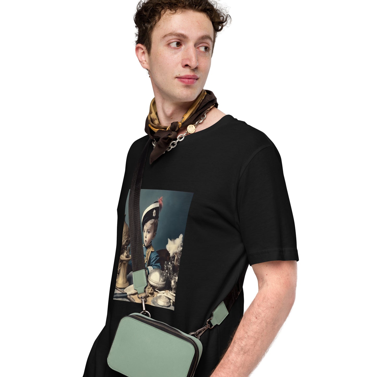 T-Shirt Unisex / Airlume Cotton / Portrait Napoleon Carlo VIII