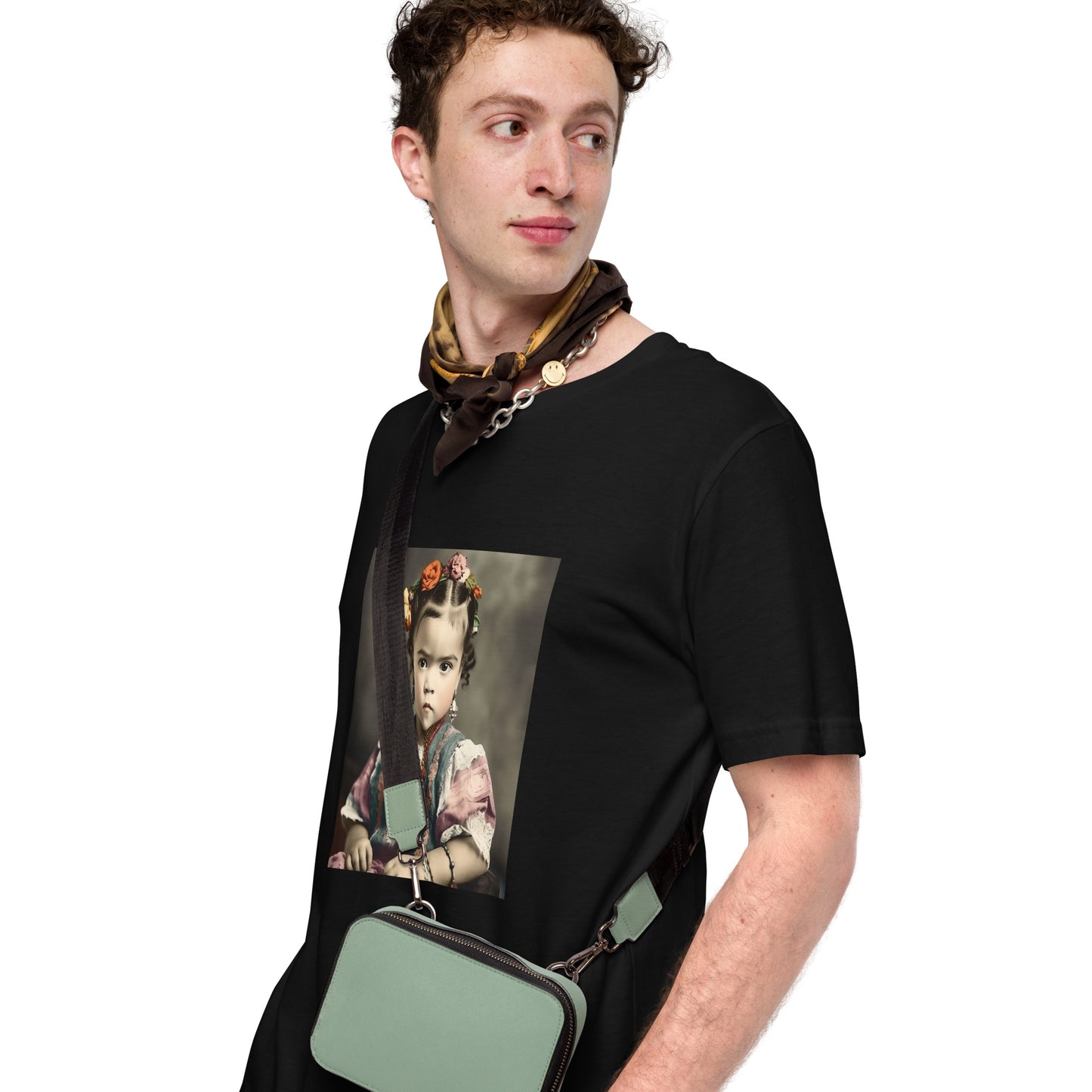 T-Shirt Unisex / Airlume Cotton / Portrait Magdalena Frida VIII