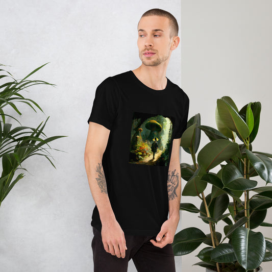 T-Shirt Unisex / Airlume Cotton / Fairytale Forest #2