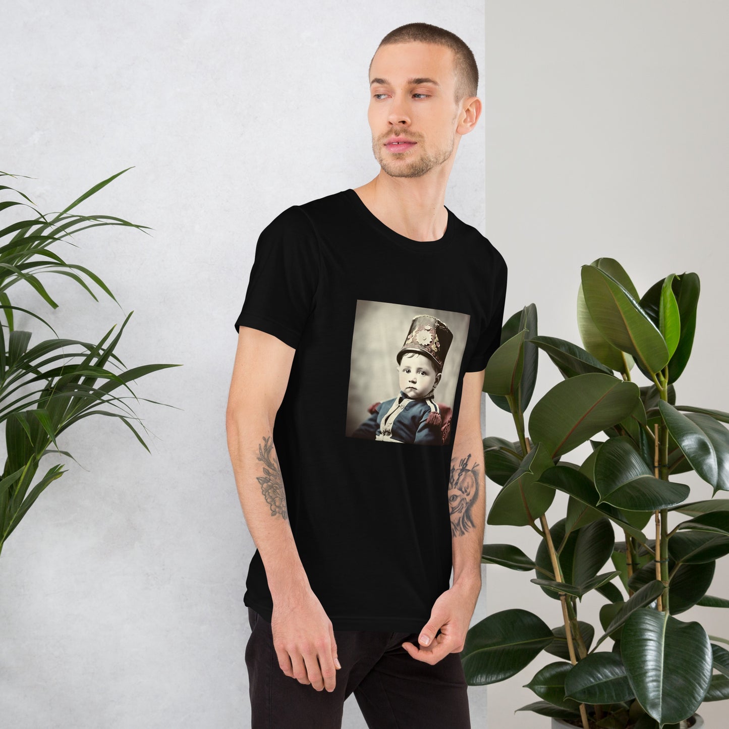 T-Shirt Unisex / Airlume Cotton / Portrait Napoleon Carlo III