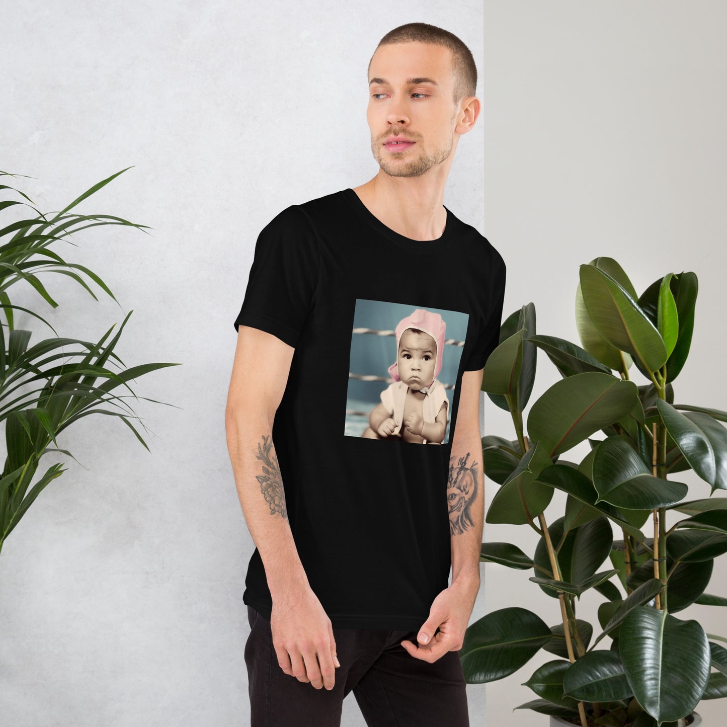 T-Shirt Unisex / Airlume Cotton / Portrait Cassius 'Muhammad' Marcellus III