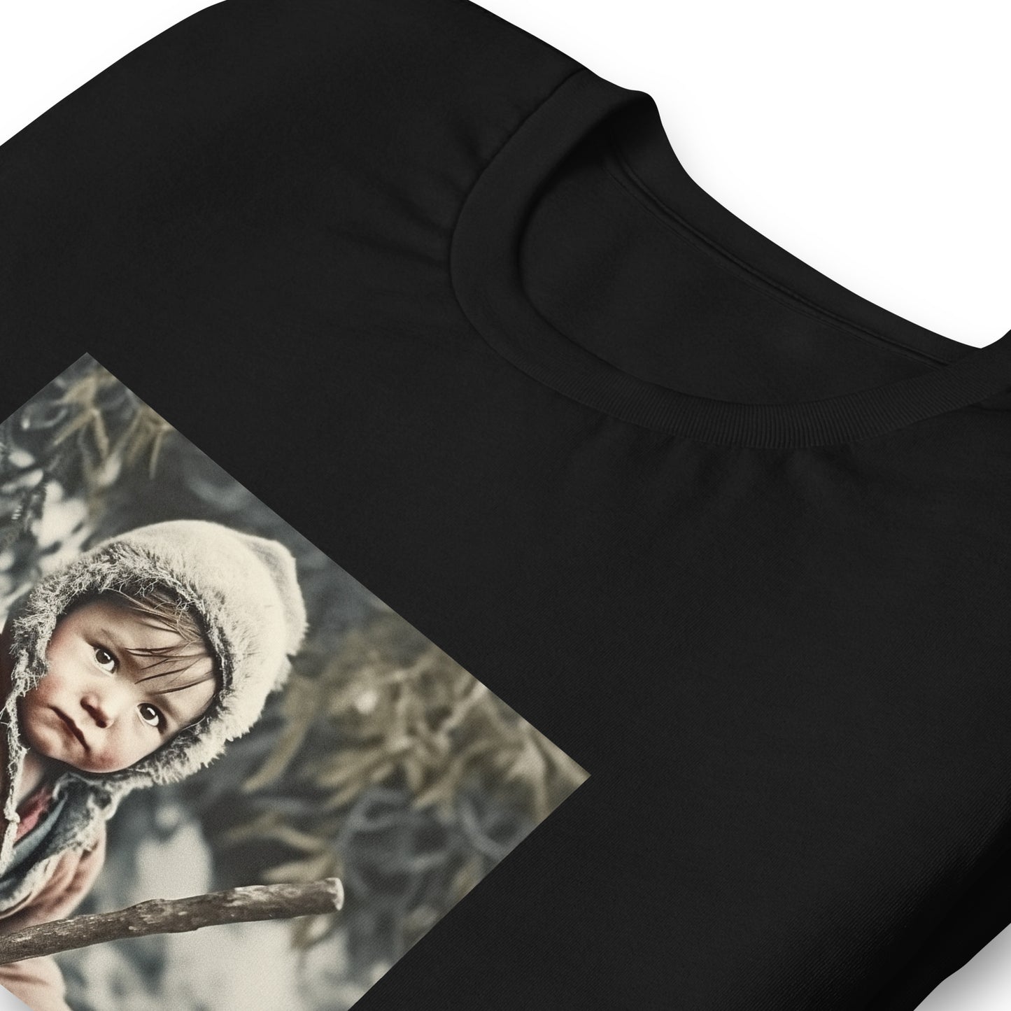 T-Shirt Unisex / Airlume Cotton / Portrait Ötzi Tisenjoch I