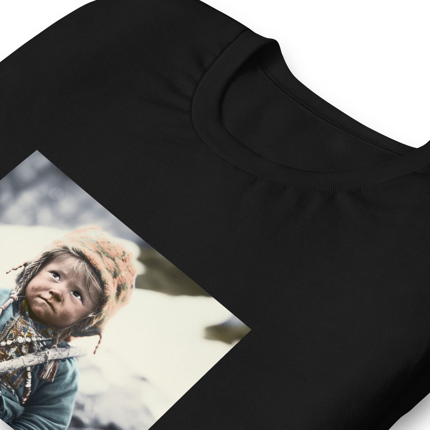 T-Shirt Unisex / Airlume Cotton / Portrait Ötzi Tisenjoch II