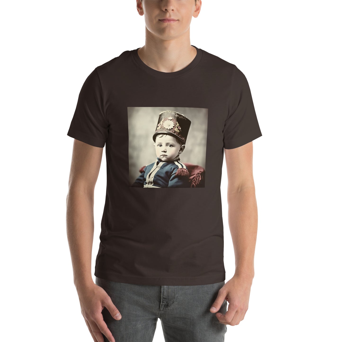 T-Shirt Unisex / Airlume Cotton / Portrait Napoleon Carlo III