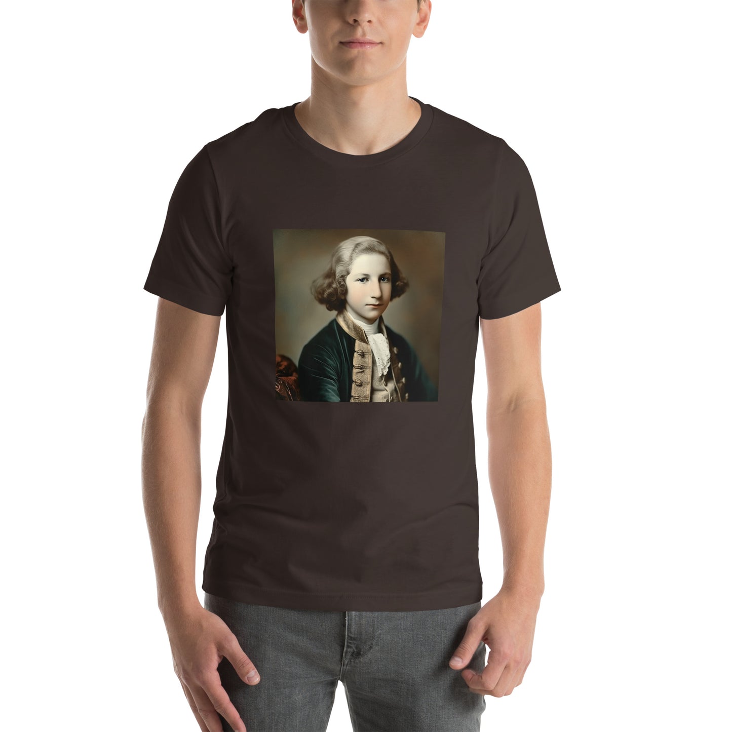 T-Shirt Unisex / Airlume Cotton / Portrait George Augustine I