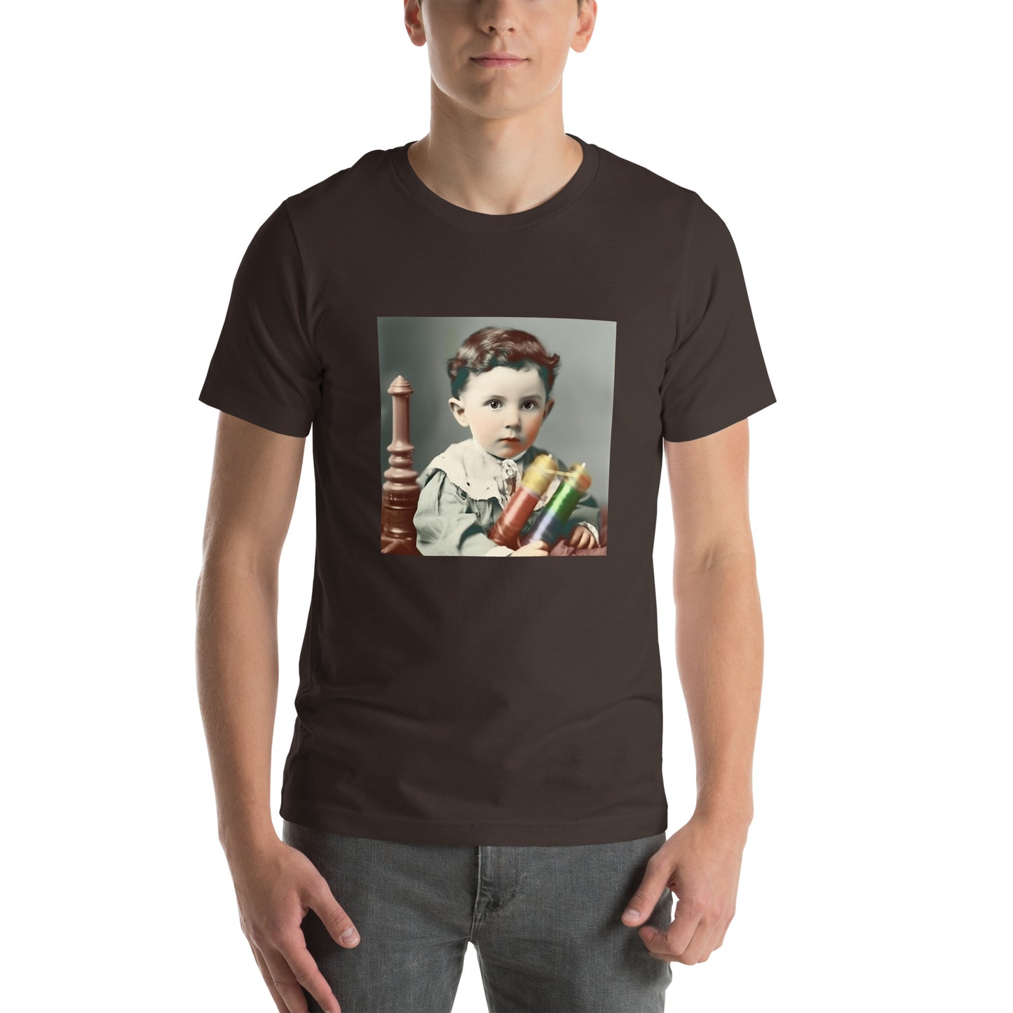 T-Shirt Unisex / Airlume Cotton / Portrait Nikola Milutin I