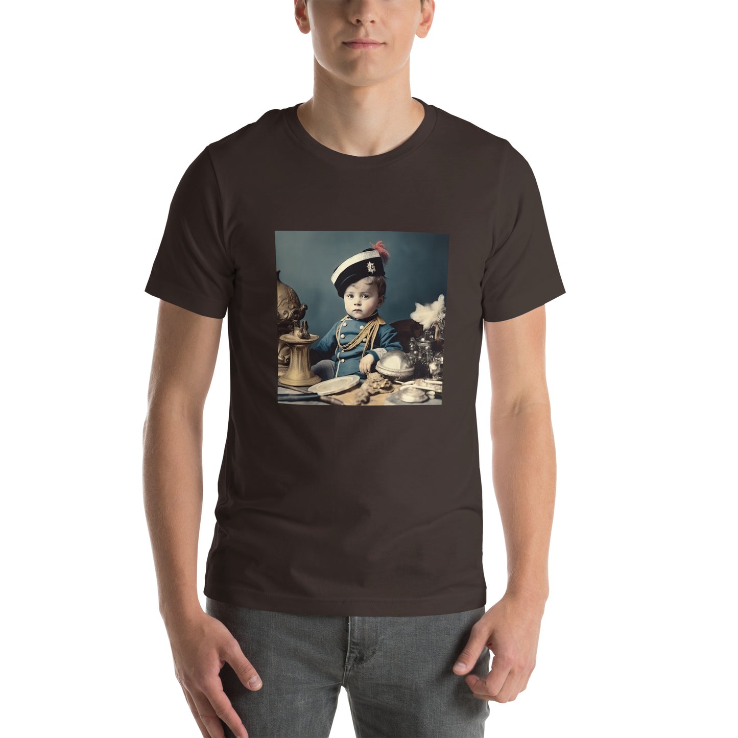 T-Shirt Unisex / Airlume Cotton / Portrait Napoleon Carlo VIII