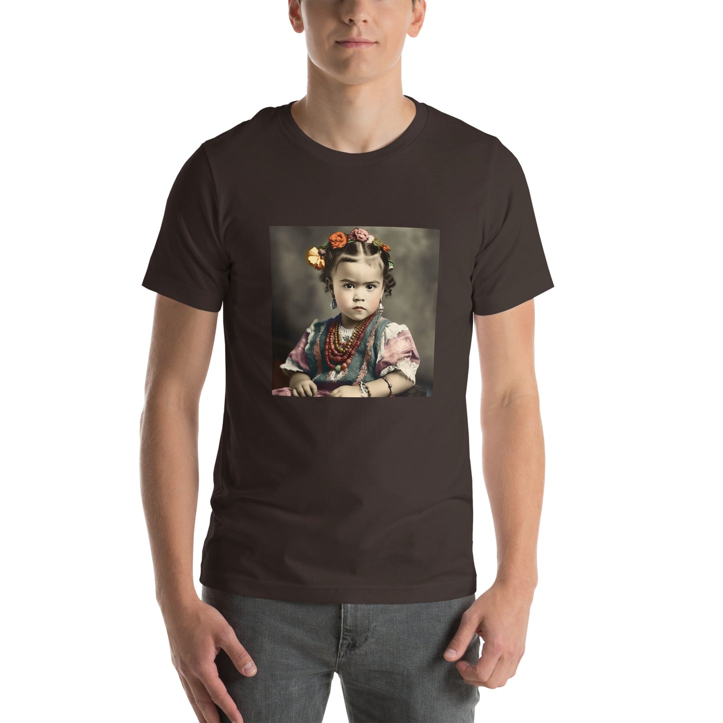 T-Shirt Unisex / Airlume Cotton / Portrait Magdalena Frida VIII