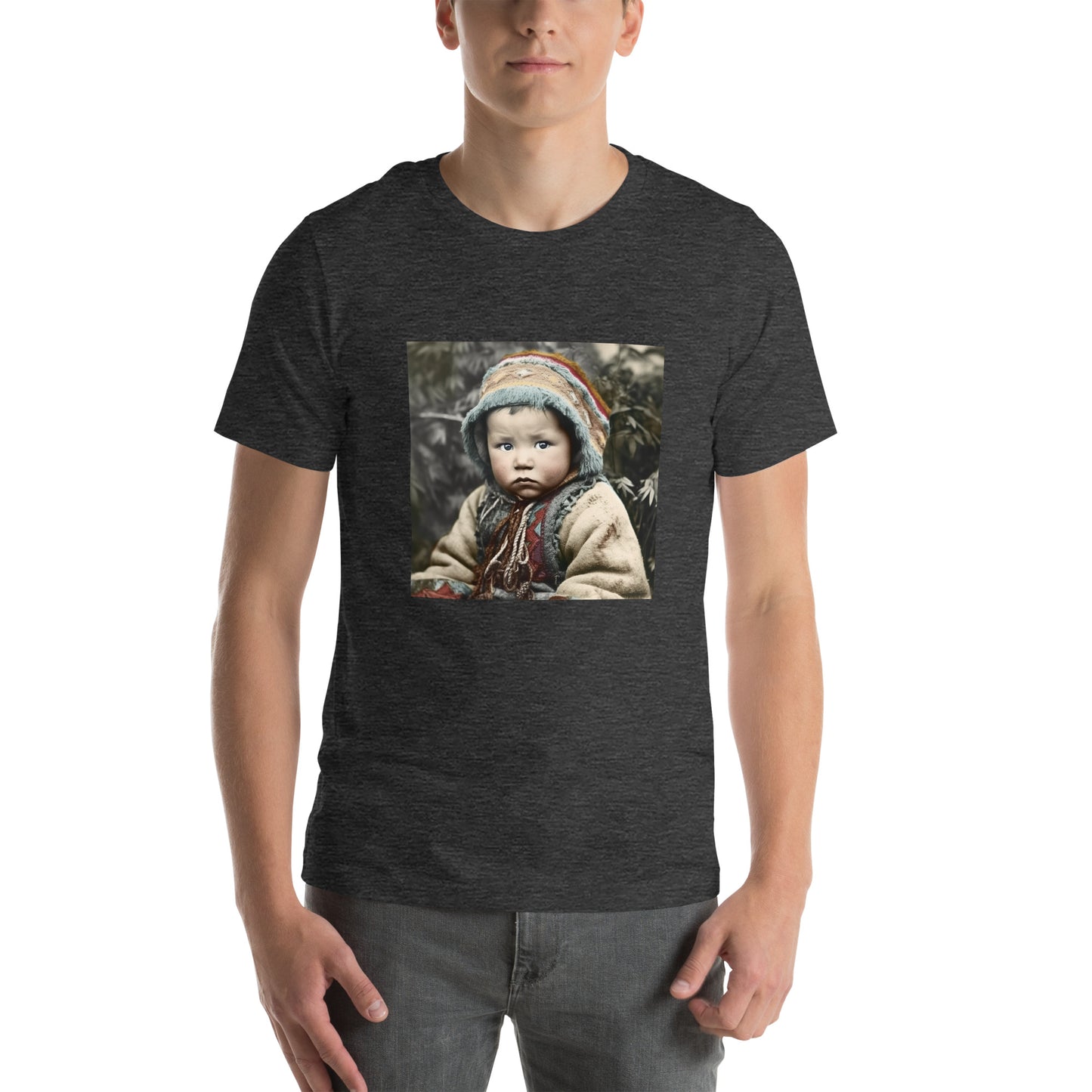 T-Shirt Unisex / Airlume Cotton / Portrait Koelbjerg Child I