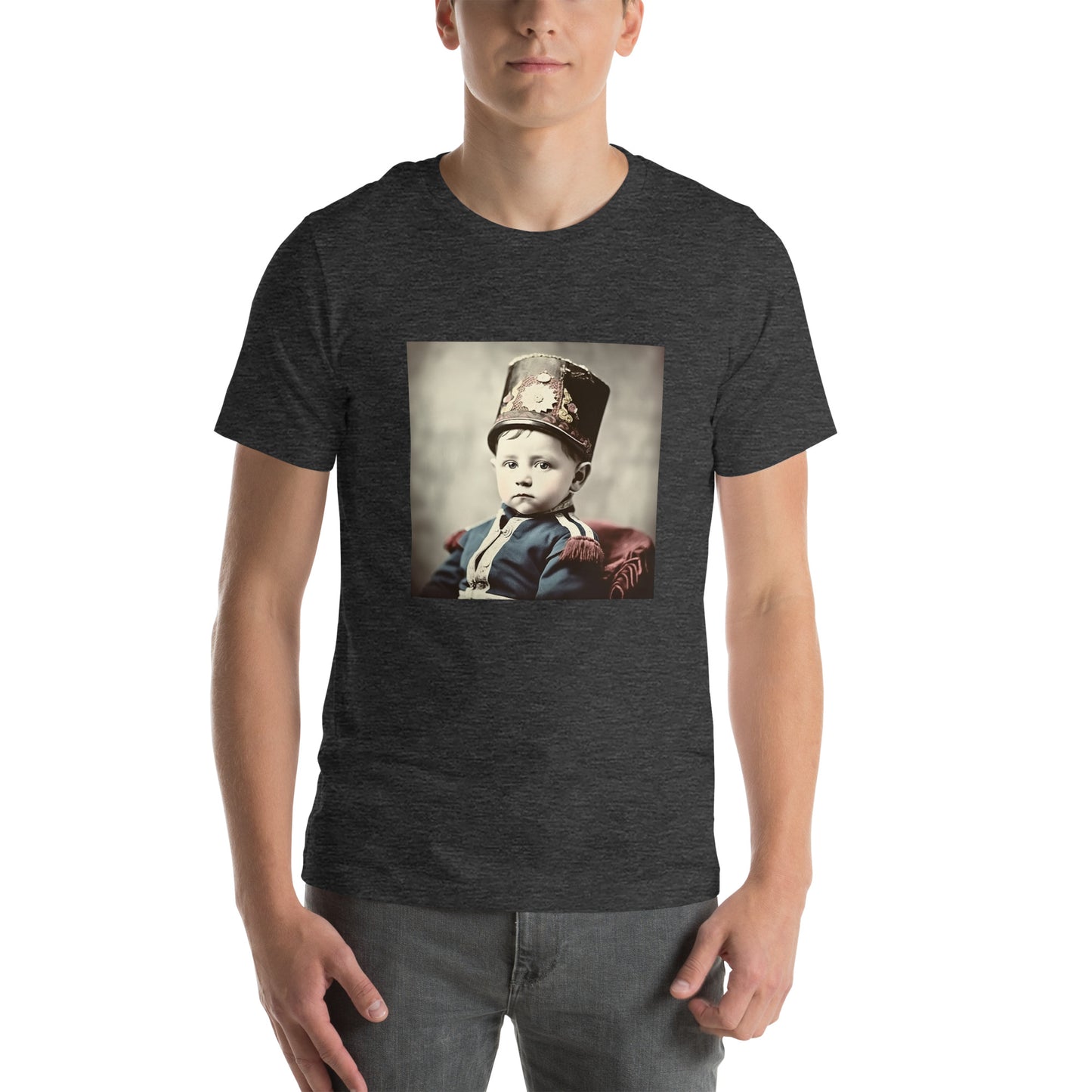 T-Shirt Unisex / Airlume Cotton / Portrait Napoleon Carlo III