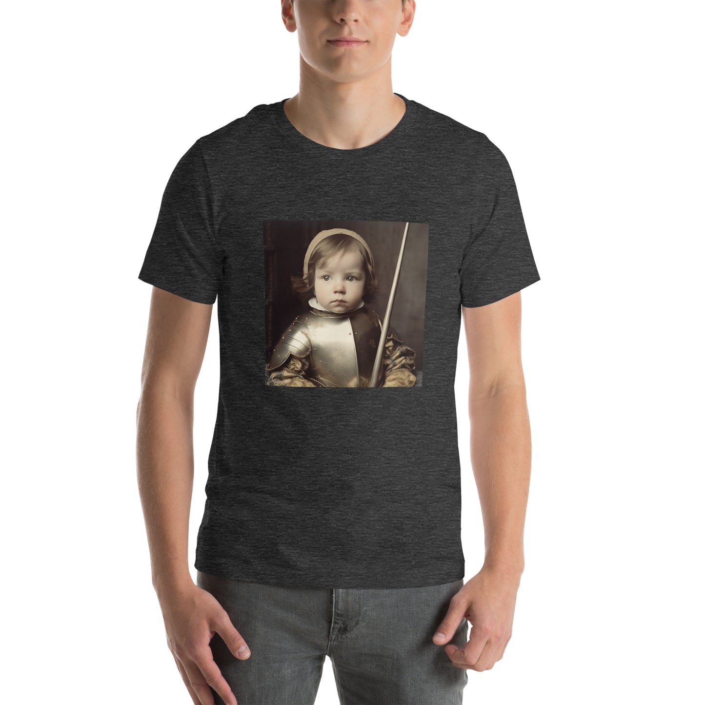 T-Shirt Unisex / Airlume Cotton / Portrait Jeanne 'Joan' Arc II