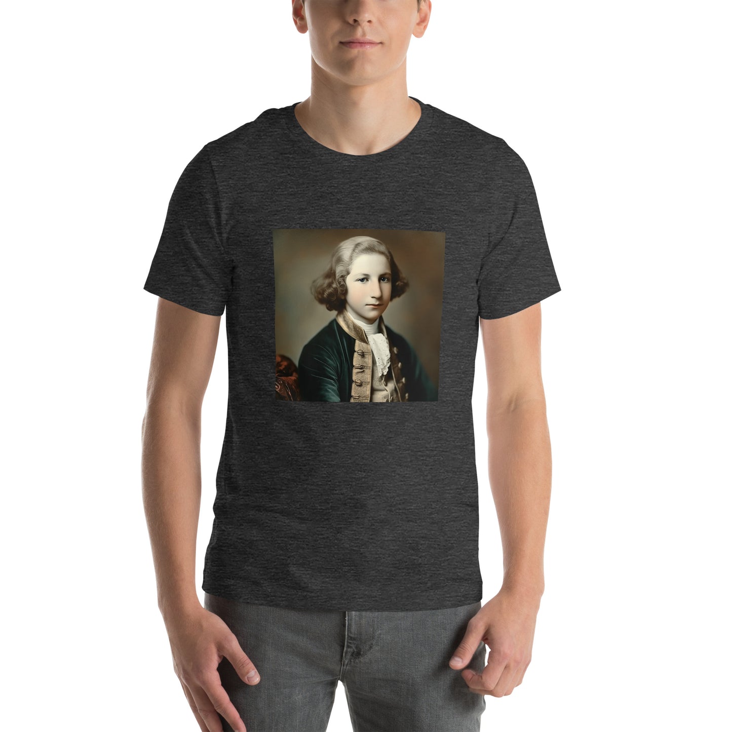 T-Shirt Unisex / Airlume Cotton / Portrait George Augustine I