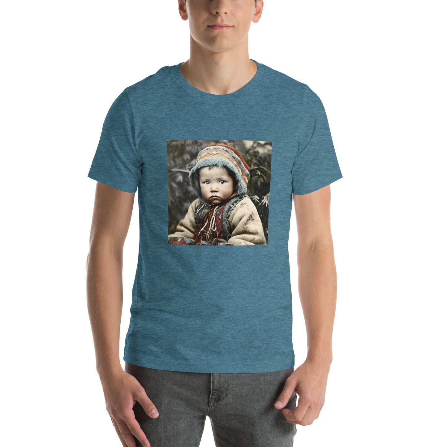 T-Shirt Unisex / Airlume Cotton / Portrait Koelbjerg Child I