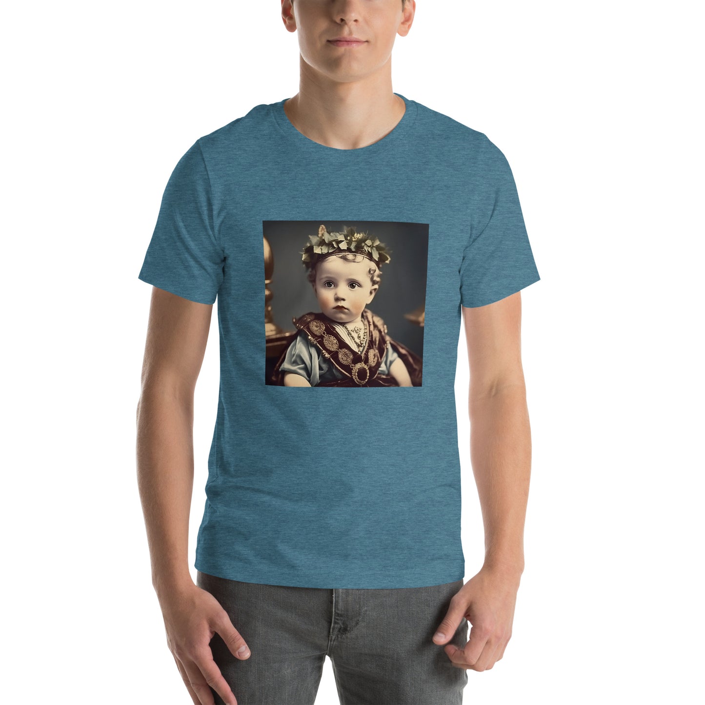 T-Shirt Unisex / Airlume Cotton / Portrait Gaius Julius I