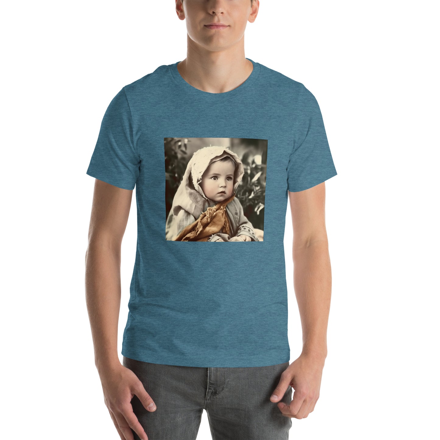 T-Shirt Unisex / Airlume Cotton / Portrait Jesus Nazareth I