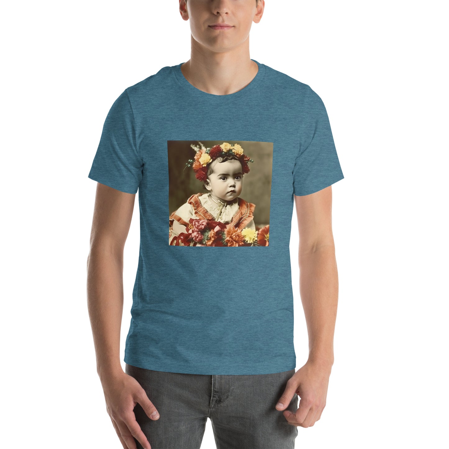 T-Shirt Unisex / Airlume Cotton / Portrait Magdalena Frida I