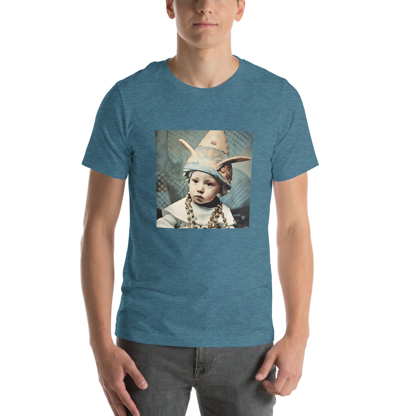 T-Shirt Unisex / Airlume Cotton / Portrait Akhenaten Amenhotep II