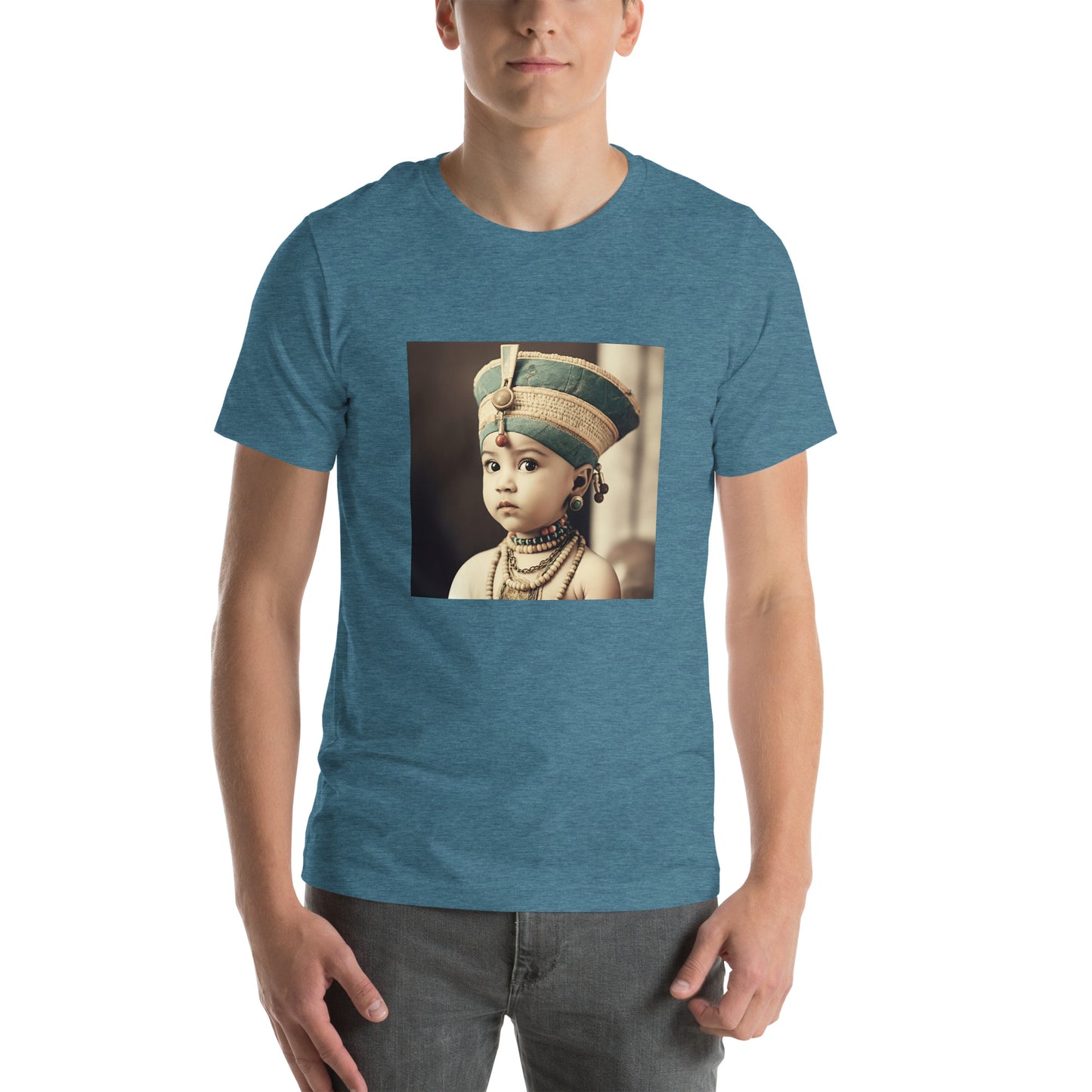 T-Shirt Unisex / Airlume Cotton / Portrait Nefertiti Neferneferuaten I